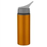 25 Oz. Aluminum Bike Bottle - Metallic Orange