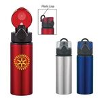 25 Oz. Aluminum Sports Bottle With Flip-Top Lid -  