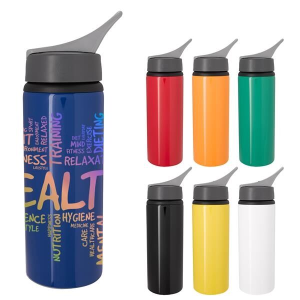 Main Product Image for 25 Oz Full Color Tario Aluminum Bike Bottle