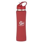 25 Oz. Hampton Stainless Steel Bottle - Red