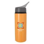 25 Oz. Tario Aluminum Bike Bottle - Orange