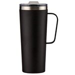 28 oz. Everest Powder Coated Stainless Steel Mug - Black