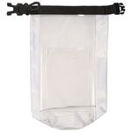 2L Water-Resistant Dry Bag with Mobile Pocket -  