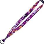 Buy Custom Printed Lanyard Dye-Sublimated 3/4 inch