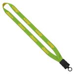 Buy 3/4" RPET Dye Sublimated Waffle Weave Lanyard w/Snap-Buckle