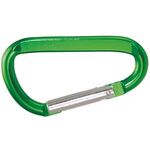 3" Large Carabiner - Metallic Green