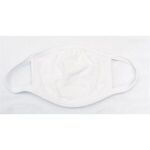 3-PLY Kids Cotton Face Mask -  White