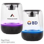 3-Watt Light-Up Bluetooth Speaker - Clear