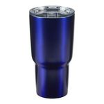 30 oz. Everest Copper-Lined Tumbler - Matte Metallic Blue