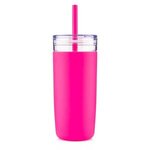 32 oz. Bermuda Tumbler with Silicone Sleeve - Magenta