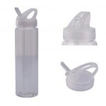 32 oz. PET Freedom Bottle w/Flip Up Sipper Lid - Clear