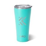 32 Oz. Swig Life™ Stainless Steel Shimmer Aquamarine Tumbler - Aqua