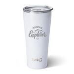 32 Oz. Swig Life Stainless Steel Shimmer Mermazing Tumbler - Pearl White