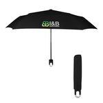 38" Arc Clipper Compact Telescopic Umbrella -  