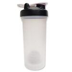 38oz Jumbo Shaker Bottle -  Clear/Black/White