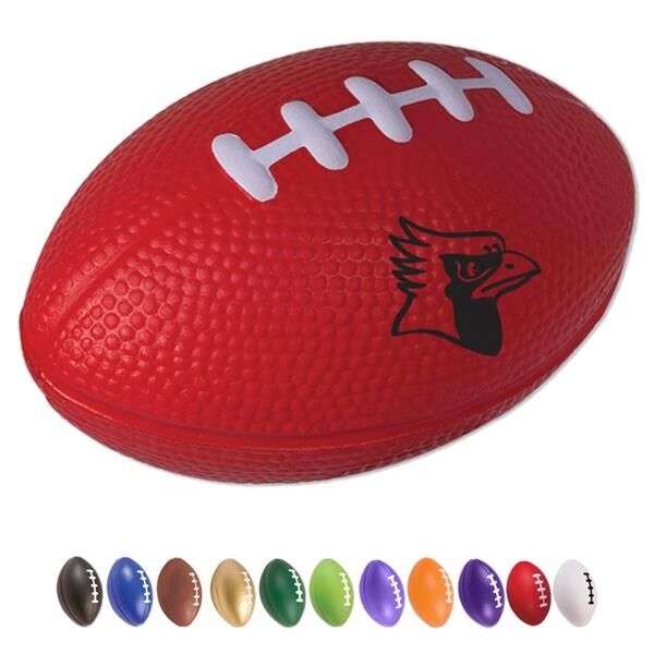 Main Product Image for Mini Stress Footballs Printed With Logo