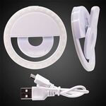 3.5" White Selfie/Encore/Concert Ring Light -  