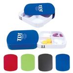 4 Compartment Pill Case -  