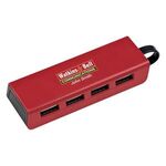 4-Port Traveler USB Hub With Phone Stand