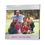 4" x 6" Èlan Photo Frame - Silver