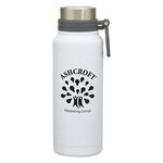 40 Oz. Easton Stainless Steel Growler - White