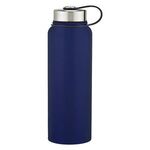 40 Oz. Invigorate Stainless Steel Bottle - Navy Blue