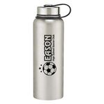 40 Oz. Invigorate Stainless Steel Bottle - Silver