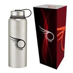 40 Oz. Invigorate Stainless Steel Bottle With Custom Box -  