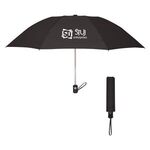 44" Arc Super Automatic Telescopic Inversion Umbrella - Black