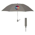 44" Arc Super Automatic Telescopic Inversion Umbrella - Gray