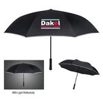 48" Arc Reflective Edge Inversion Umbrella -  