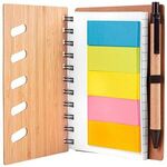 4.75 x 6 Bamboo Notebook with Pen 