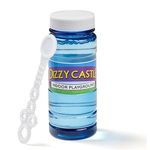 4oz. Bubbles in Translucent Bottle - Translucent Blue