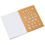 5-3/4" x 8.25" Stencil Book -  