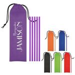 5-Pack On The Go Straws With Pouch -  