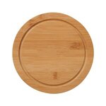 5-PIECE SWIVEL TOP BAMBOO CHEESE BOARD SET - Bamboo