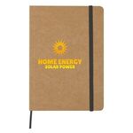 5" x 7" Eco-Inspired Strap Notebook -  