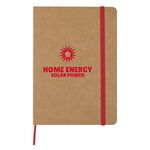 5" x 7" Eco-Inspired Strap Notebook -  