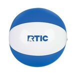 6" Beach Ball - Blue-white