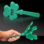 7 1/2" Shamrock Hand Clapper - Green