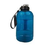 75 oz Water Jug -  Transparent Blue/ Black / Black