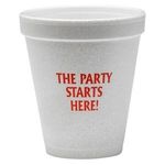 8 oz. Foam Cup - White