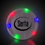 9 1/2" LED Flying Disc - White