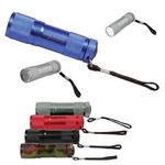 Buy Imprinted 9 LED Metal Flashlight