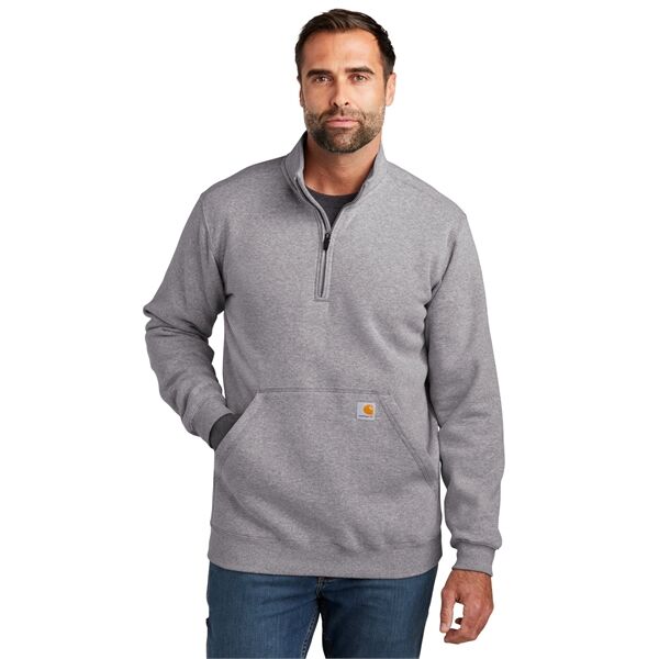 Main Product Image for Branded Carhartt Midweight 1/4-Zip Mock Neck Sweatshirt