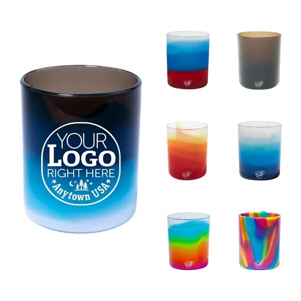 Main Product Image for Customized Silicone Rocks Glass 12 oz