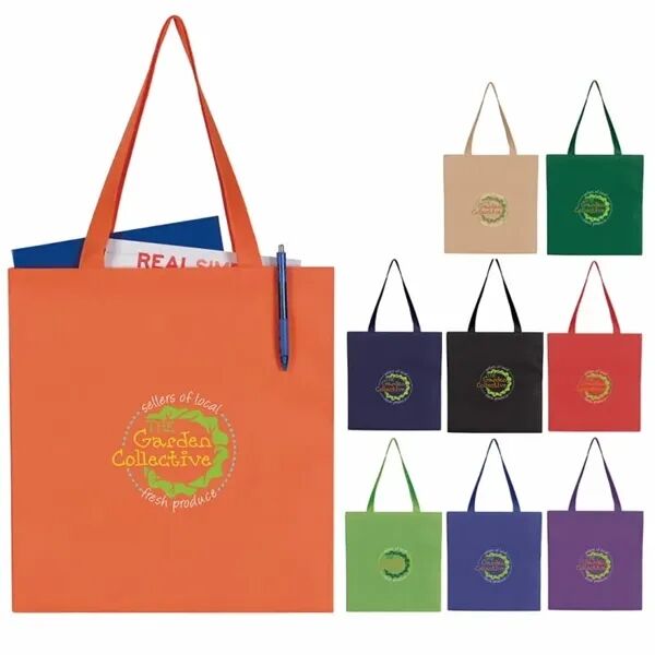 Main Product Image for Custom Printed Non-Woven Budget Tote