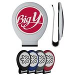Buy Custom Printed Pitchfix Golf Hat Clip with Ball Marker