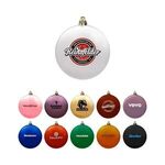 Buy Custom Printed Satin Finish Flat Shatterproof Ornament 3"