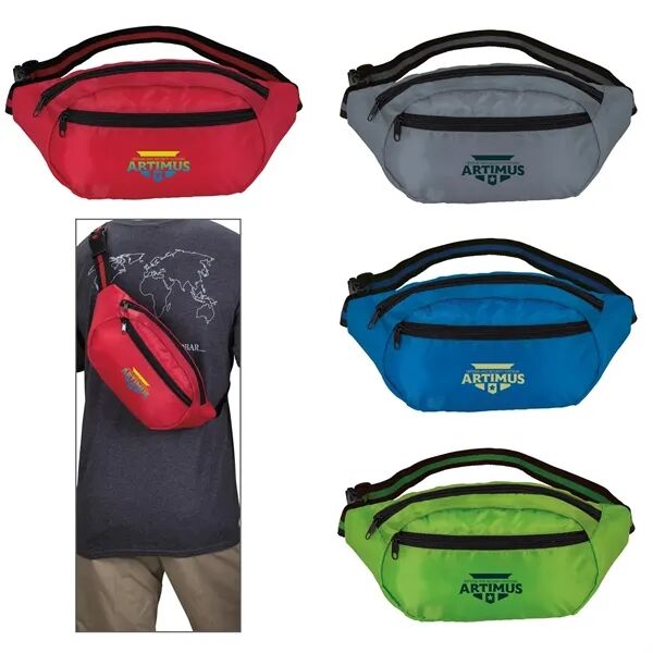 Main Product Image for Custom Printed Oval Fanny Pack